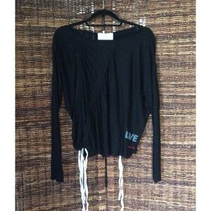 PLW Adjustable Drawstring Top - M